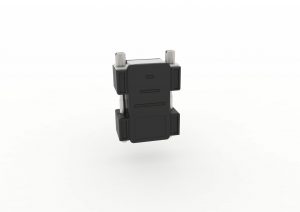 87 Adaptergehäuse Kunststoff schwarz